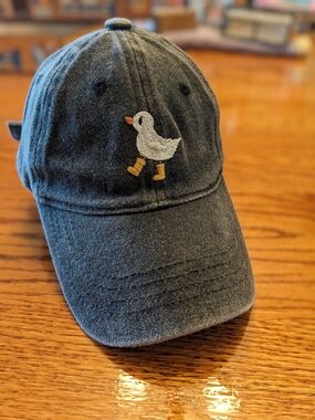 Toddler Silly Goose Hand Embroidered Baseball Cap